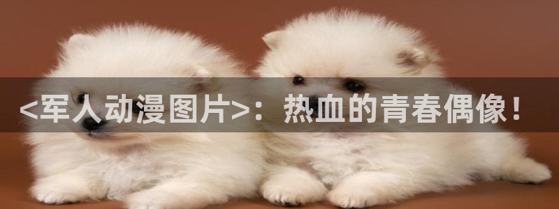 age动漫下载入口：<军人动漫图片>：热血的青春偶像！